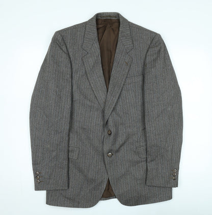 Mens UK Size 40 Hepworths Regular Grey Suit Jacket