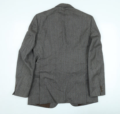 Mens UK Size 40 Hepworths Regular Grey Suit Jacket