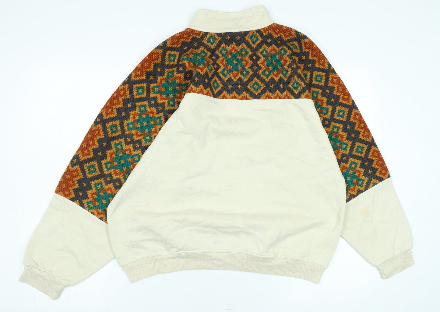 Hoplois de Beaurue Aztec Beige Sweatshirt M Unisex
