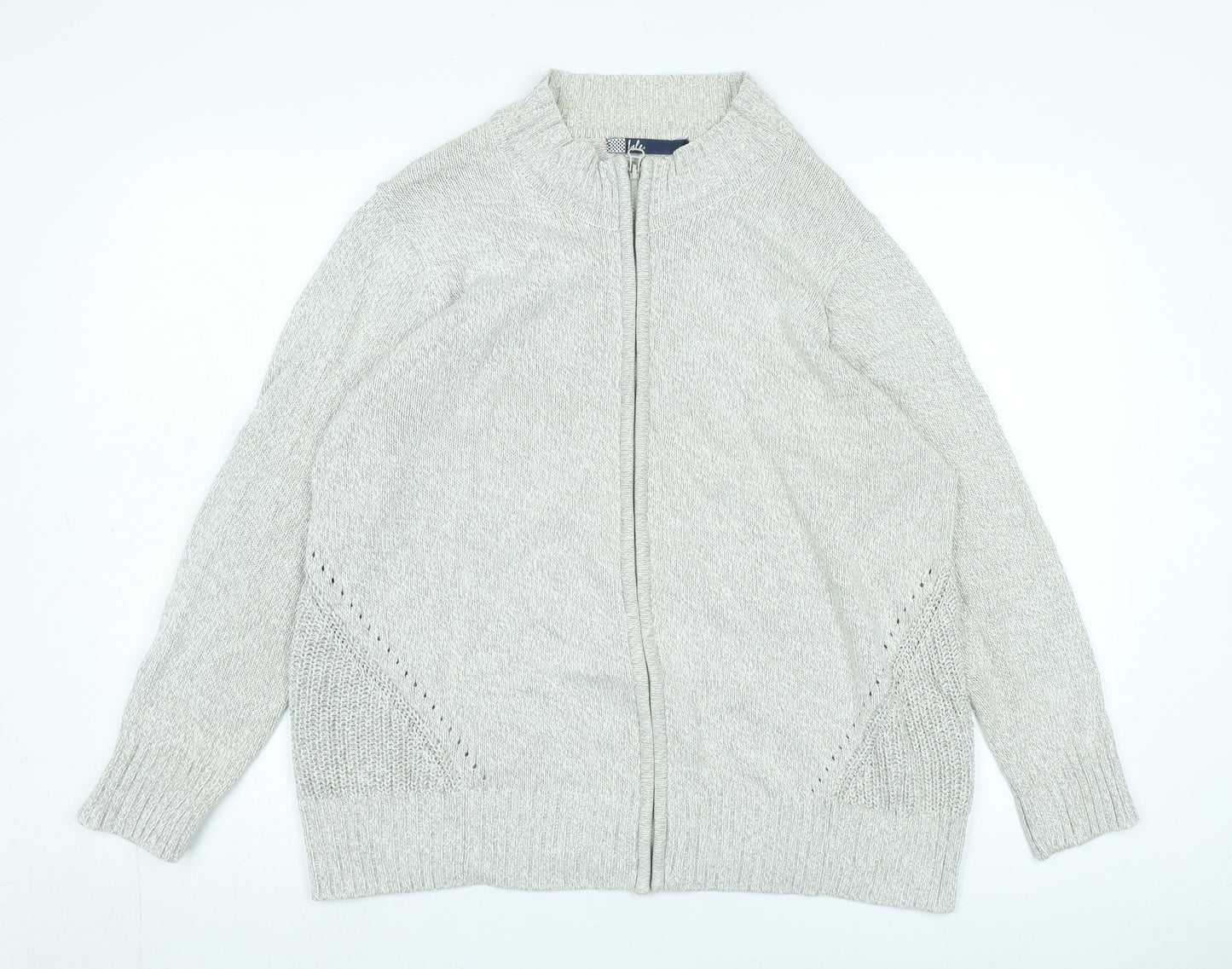 Xtr Tee Men's Ivory Cotton Full Zip Jumper XS