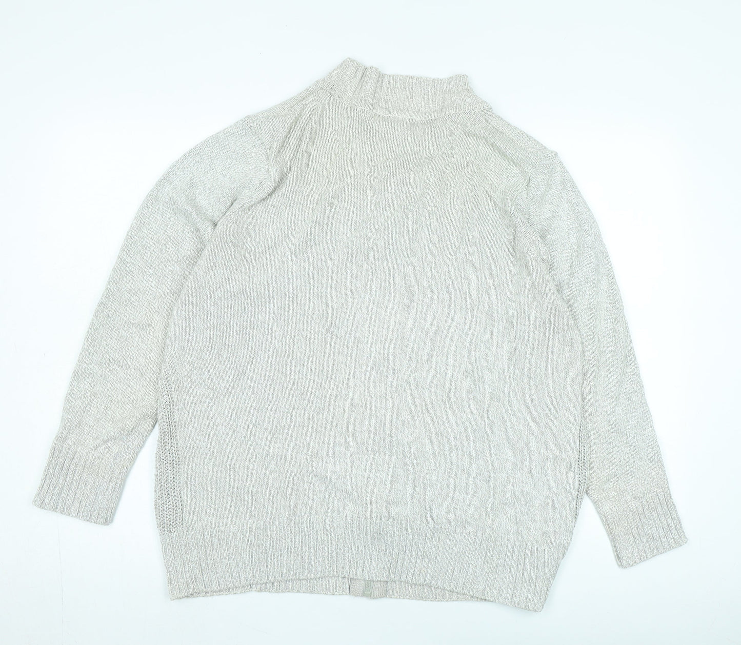 Xtr Tee Men's Ivory Cotton Full Zip Jumper XS