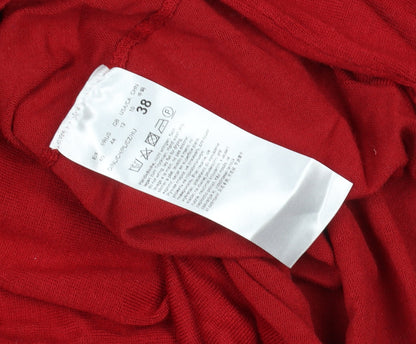 Womens UK Size 10 Betty Barclay Red Pullover Jumper