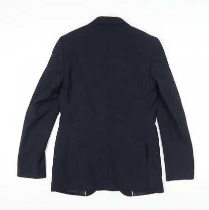 Mens UK Size 36 Marks and Spencer Regular Blue Suit Jacket