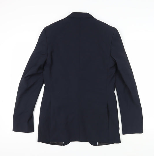 Mens UK Size 36 Marks and Spencer Regular Blue Suit Jacket