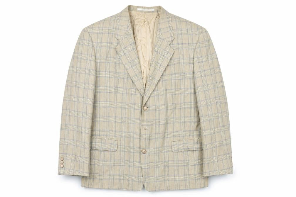 Mens UK Size 44 Marks and Spencer  Beige Suit Jacket