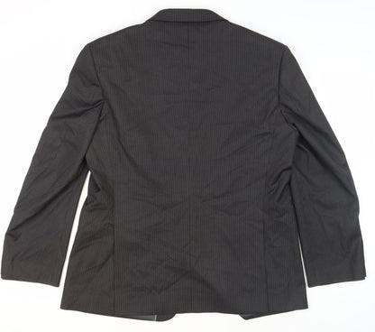 Mens UK Size 46 Jack Reid Regular Grey Suit Jacket
