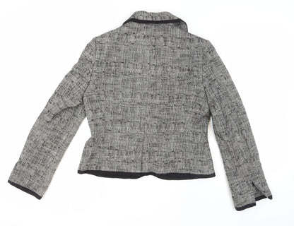 Principles Women's Grey Bouclé Suit Jacket Size 12