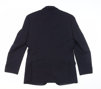Mens UK Size 40 Centaur Regular Black Suit Jacket