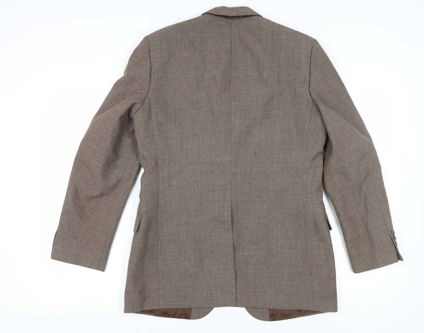 Mens UK Size 40 St Michael Regular Brown Suit Jacket
