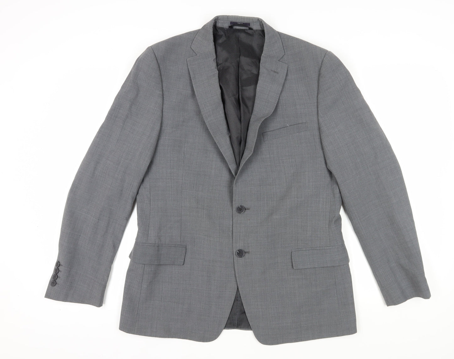 Mens UK Size 42 Marks and Spencer Regular Grey Suit Jacket