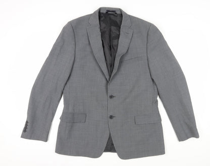 Mens UK Size 42 Marks and Spencer Regular Grey Suit Jacket