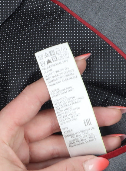 Mens UK Size 42 Marks and Spencer Regular Grey Suit Jacket