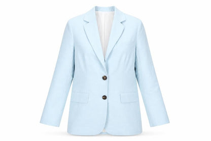 Womens UK Size 8 Zara Regular Blue Blazer