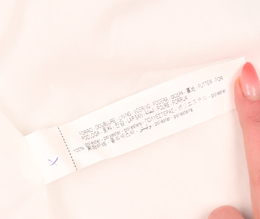 Zara Women's Blue Linen Blazer Size 8