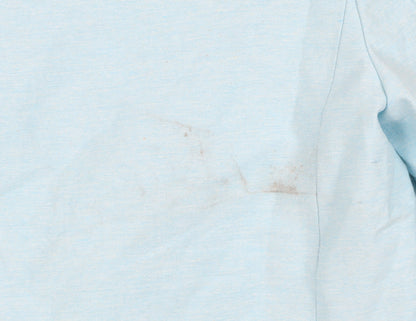 Zara Women's Blue Linen Blazer Size 8