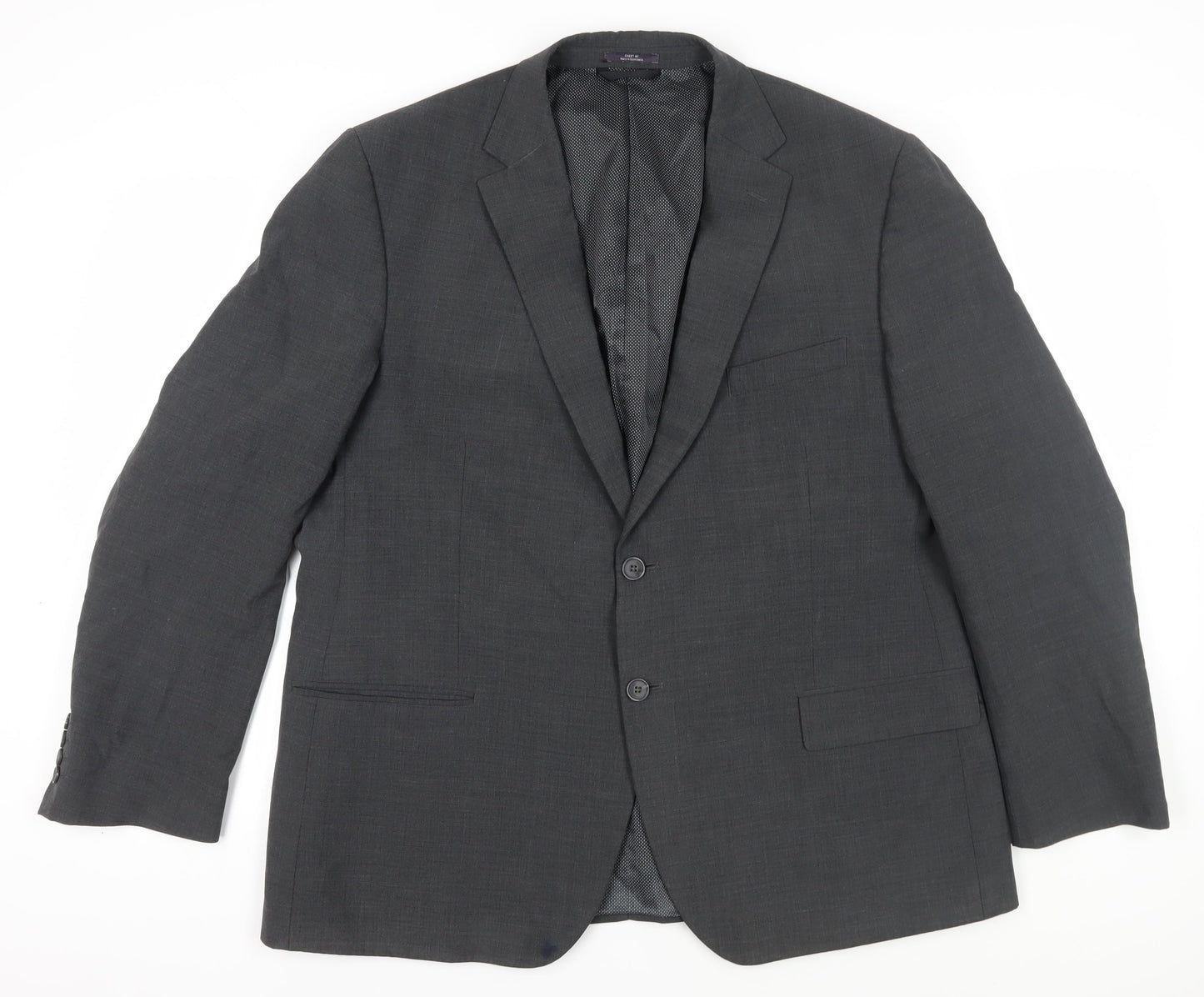 Mens UK Size 40 Marks and Spencer Regular Black Suit Jacket