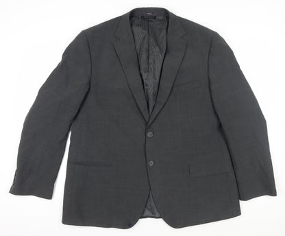 Mens UK Size 40 Marks and Spencer Regular Black Suit Jacket
