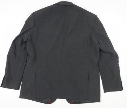 Mens UK Size 40 Marks and Spencer Regular Black Suit Jacket