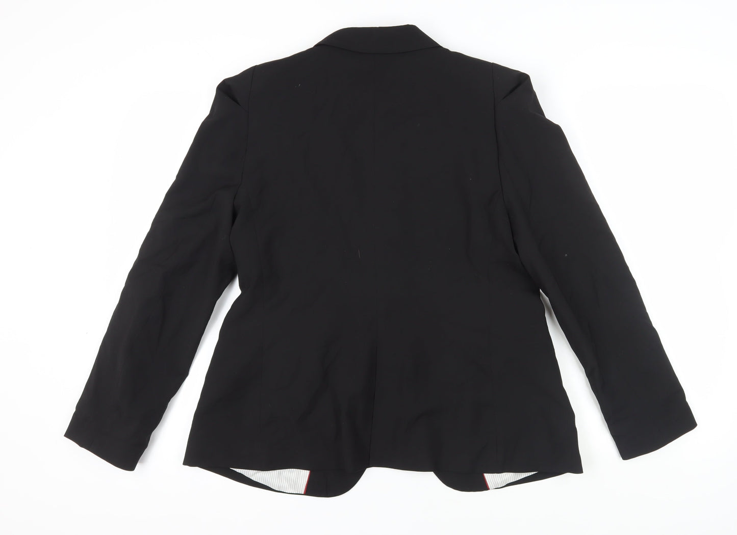 Zara Women's Black Blazer, XL, Business Formal, Single-Breasted