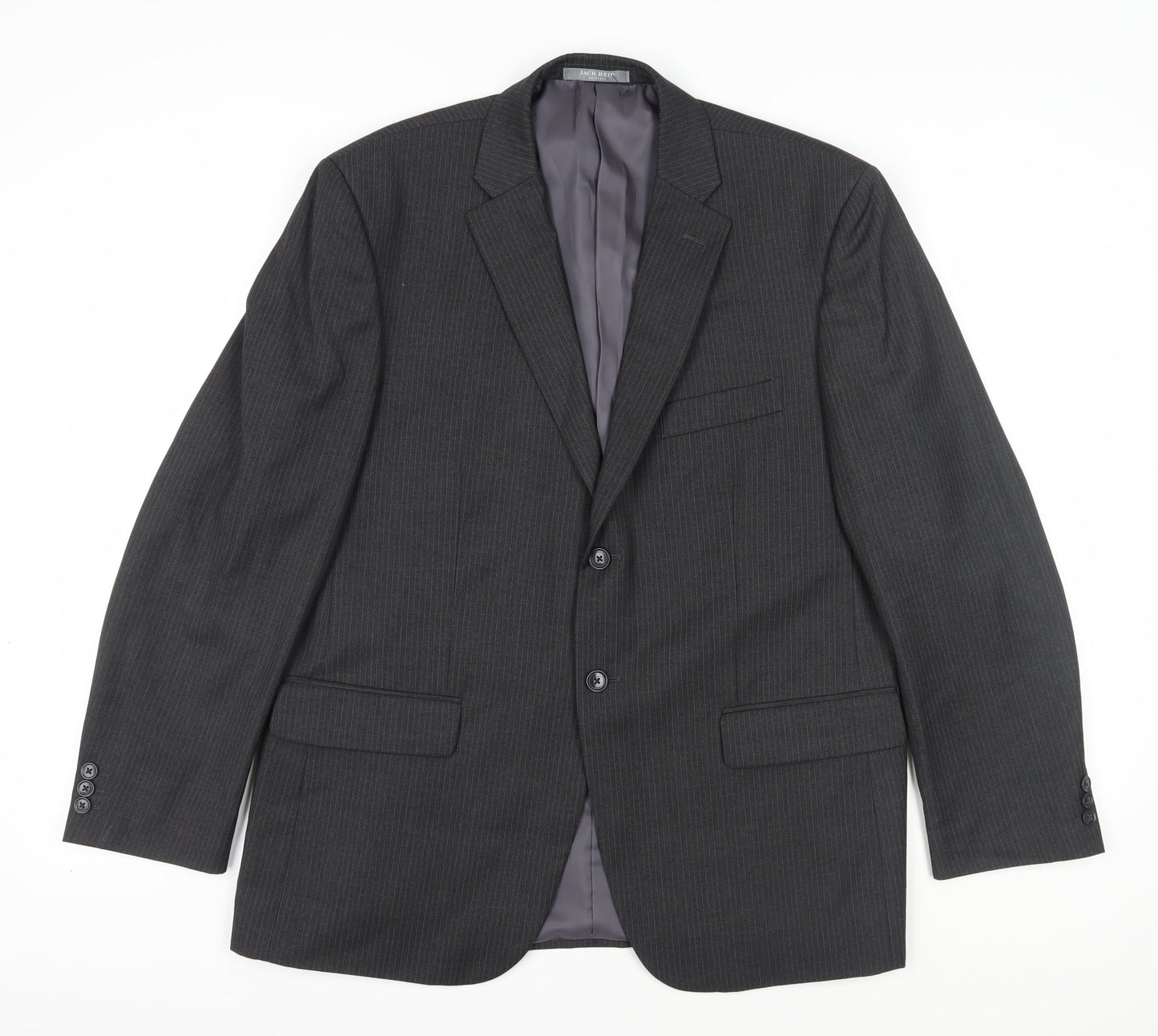 Mens UK Size 44 Jack Reid Regular Grey Suit Jacket