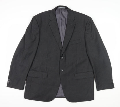 Mens UK Size 44 Jack Reid Regular Grey Suit Jacket