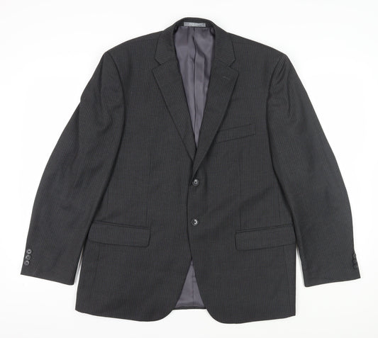 Mens UK Size 44 Jack Reid Regular Grey Suit Jacket