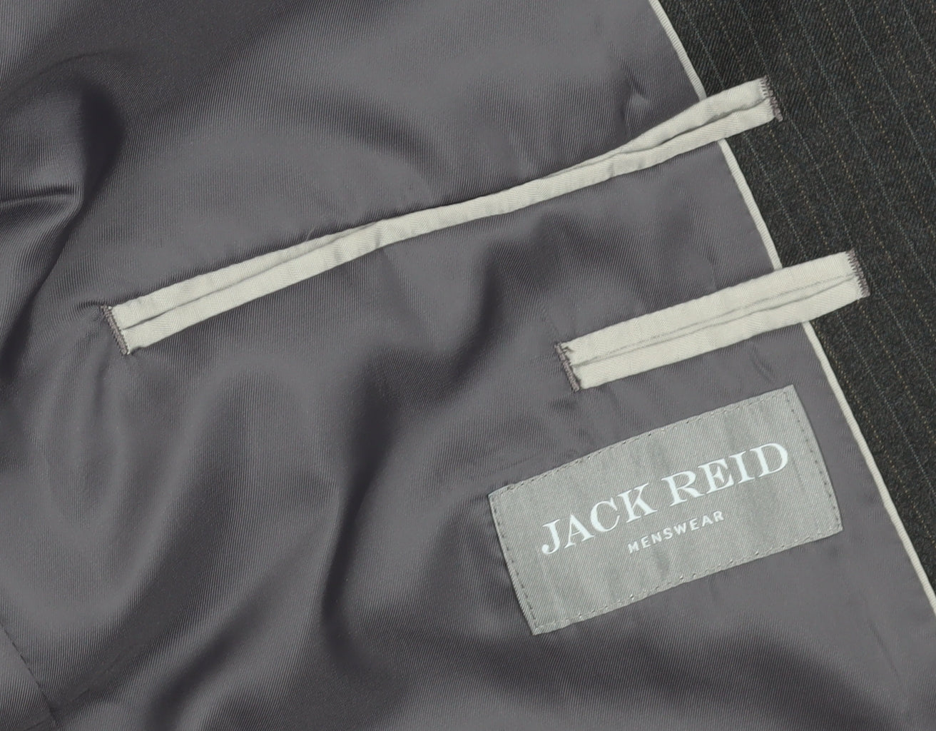 Mens UK Size 44 Jack Reid Regular Grey Suit Jacket
