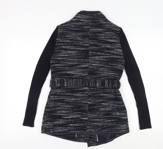 Womens UK Size 10 Marks and Spencer Black Belted