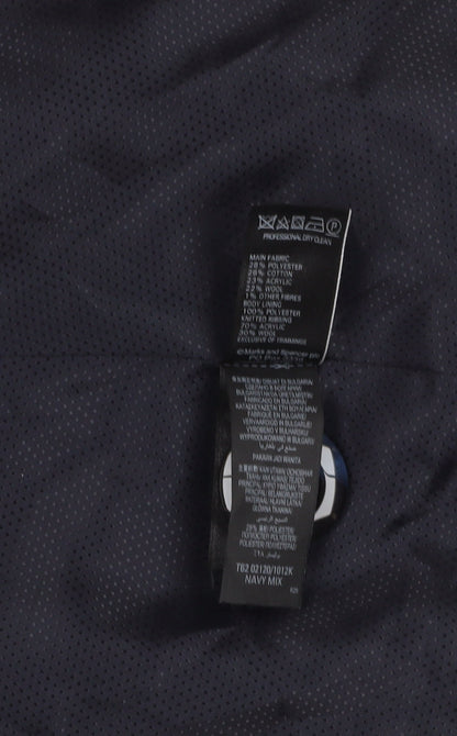 Womens UK Size 10 Marks and Spencer Black Belted