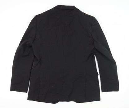 Mens UK Size 42 Marks and Spencer Regular Black Suit Jacket