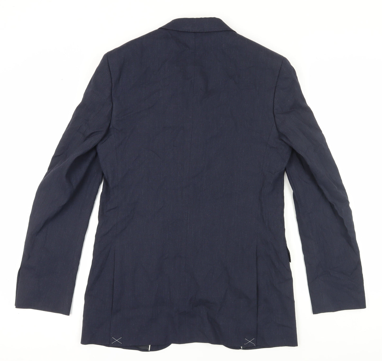Mens UK Size 38 Marks and Spencer Regular Blue Suit Jacket