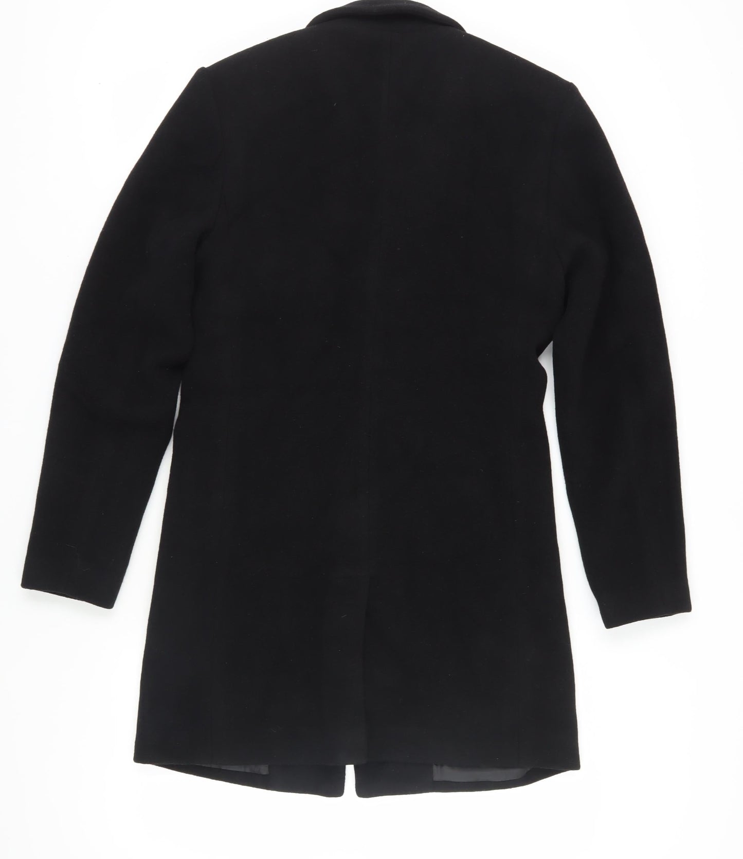 Mens UK Size S ONLY & SONS Black Overcoat