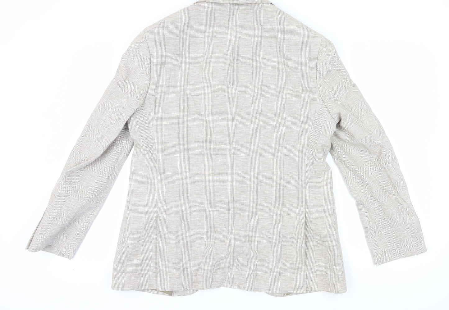 Mens UK Size 42 Marks and Spencer Regular Beige Suit Jacket