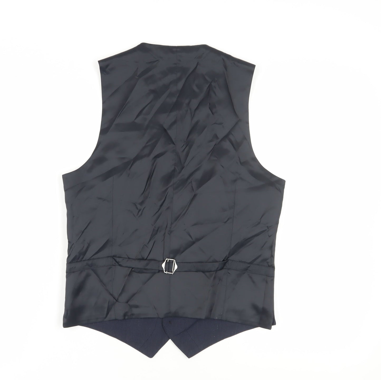 Mens UK Size 36 Marks and Spencer Regular Blue Suit Waistcoat