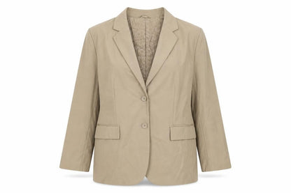 Marks and Spencer Women's Beige Suit Jacket, Size 18