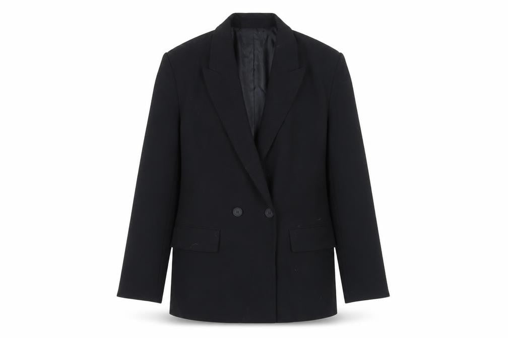Womens UK Size 8 Zara Regular Black Suit Jacket