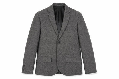 Mens UK Size 38 Topman Regular Grey Suit Jacket