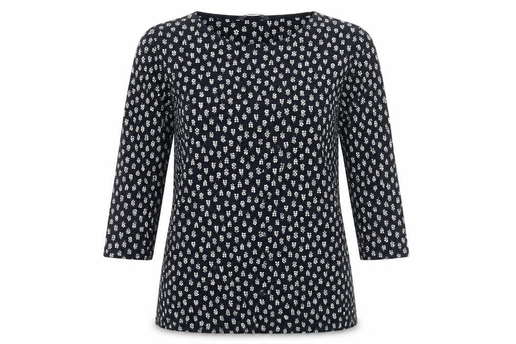 Womens UK Size 12 Marks and Spencer Black Basic T-Shirt