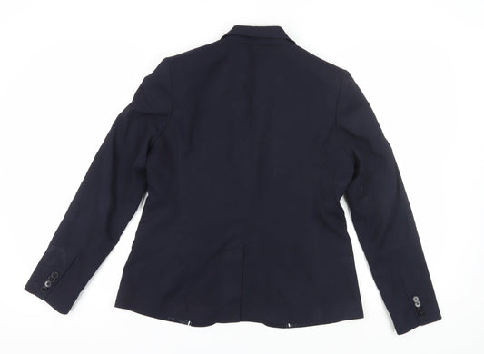 Next Women's Blue Suit Jacket, UK 14, Business Style