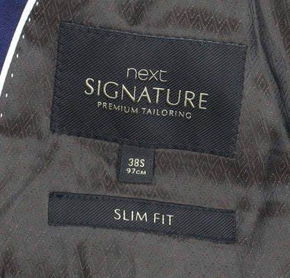 Mens UK Size 38 NEXT Regular Blue Suit Jacket