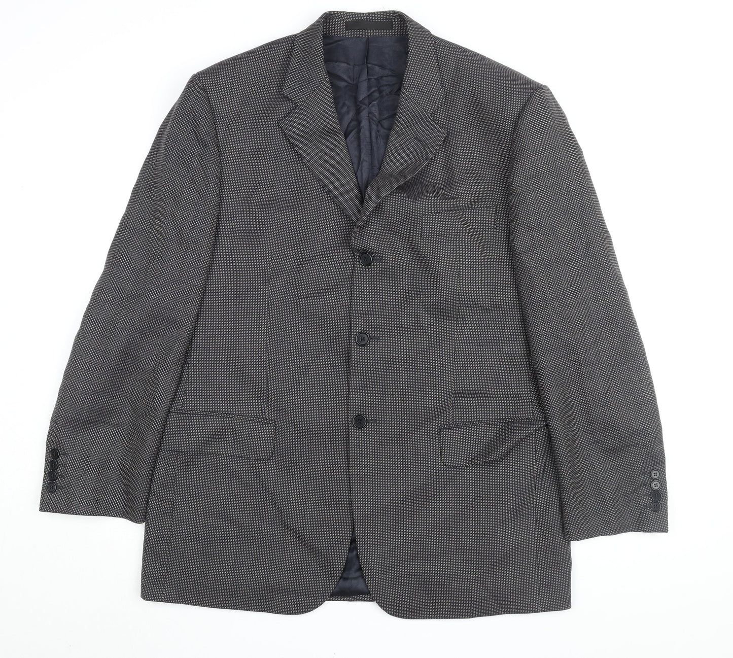 Mens UK Size 42 Marks and Spencer Regular Grey Suit Jacket