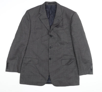Mens UK Size 42 Marks and Spencer Regular Grey Suit Jacket