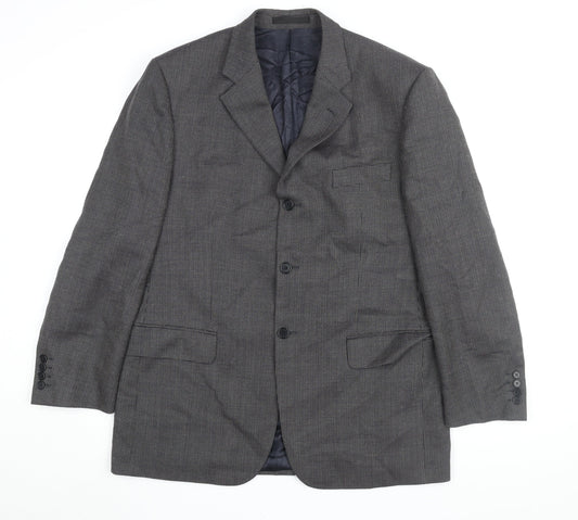 Mens UK Size 42 Marks and Spencer Regular Grey Suit Jacket