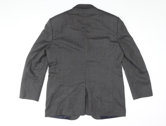 Mens UK Size 42 Marks and Spencer Regular Grey Suit Jacket