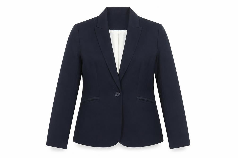 Womens UK Size 10 Marks and Spencer Regular Blue Blazer