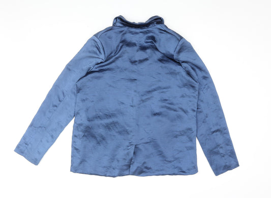 Nasty Gal Women's Blue Blazer, Size 8, Classic Style