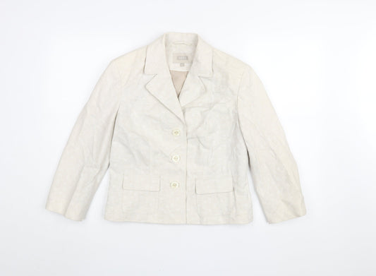 Next Women Ivory Suit Jacket Size 12