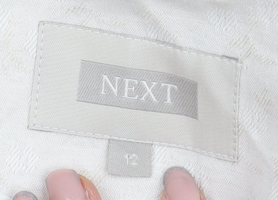 Next Women Ivory Suit Jacket Size 12