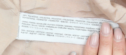 Mango Women's Orange Suit Jacket XS Business