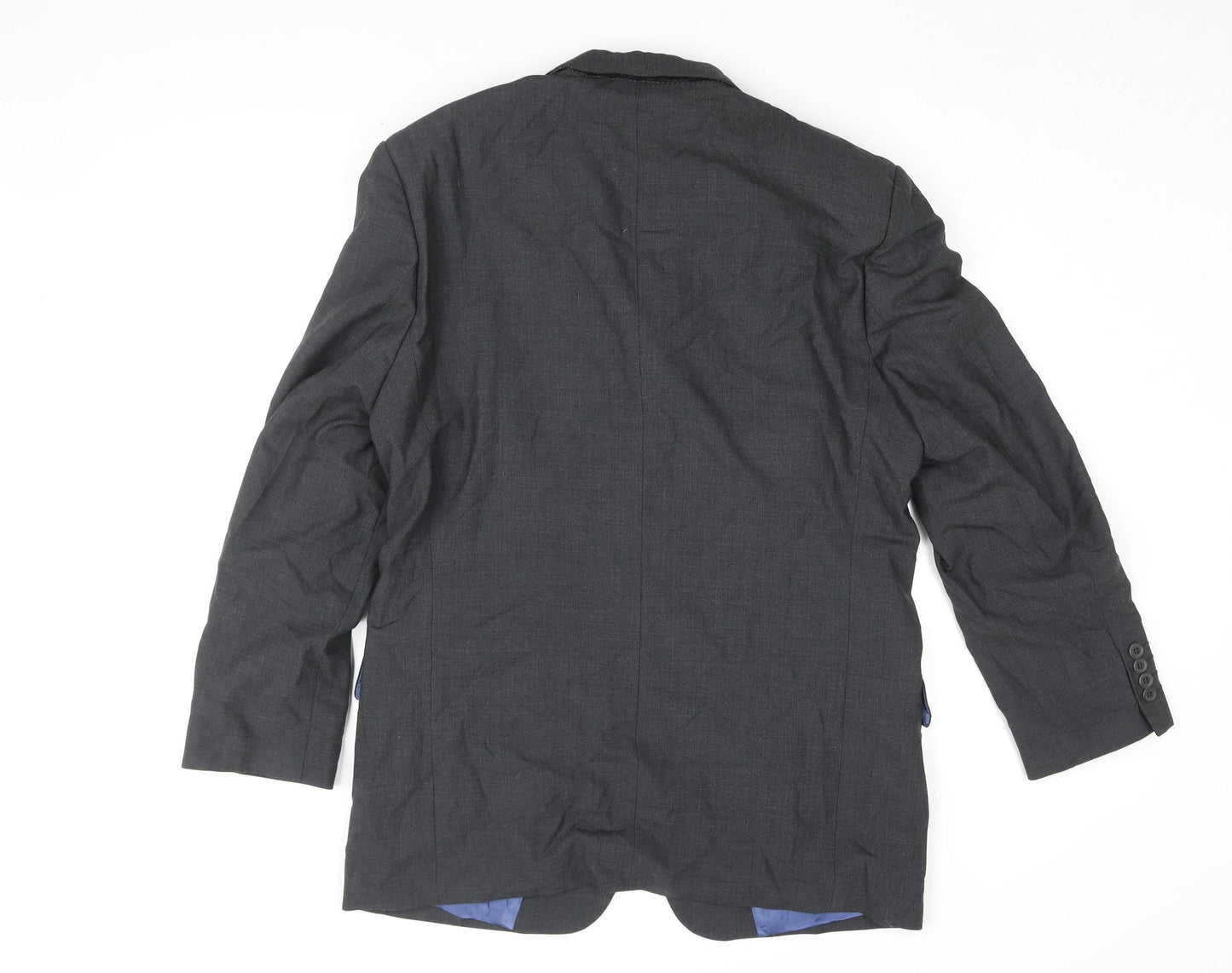 Mens UK Size 38 Daniel Hechter Regular Black Suit Jacket